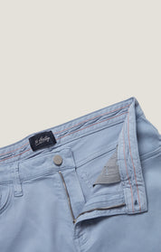 Cool Tapered Leg Pants in Sky Twill