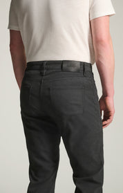 Camino Relaxed Straight Pants in Black Coolmax