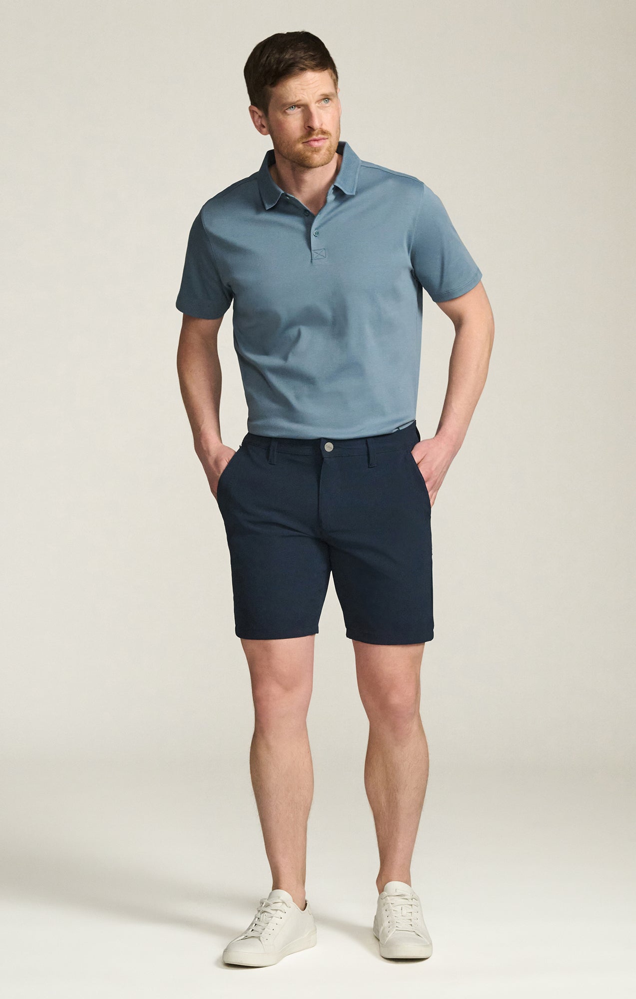 Arizona Shorts in Midnight Commuter Luxe