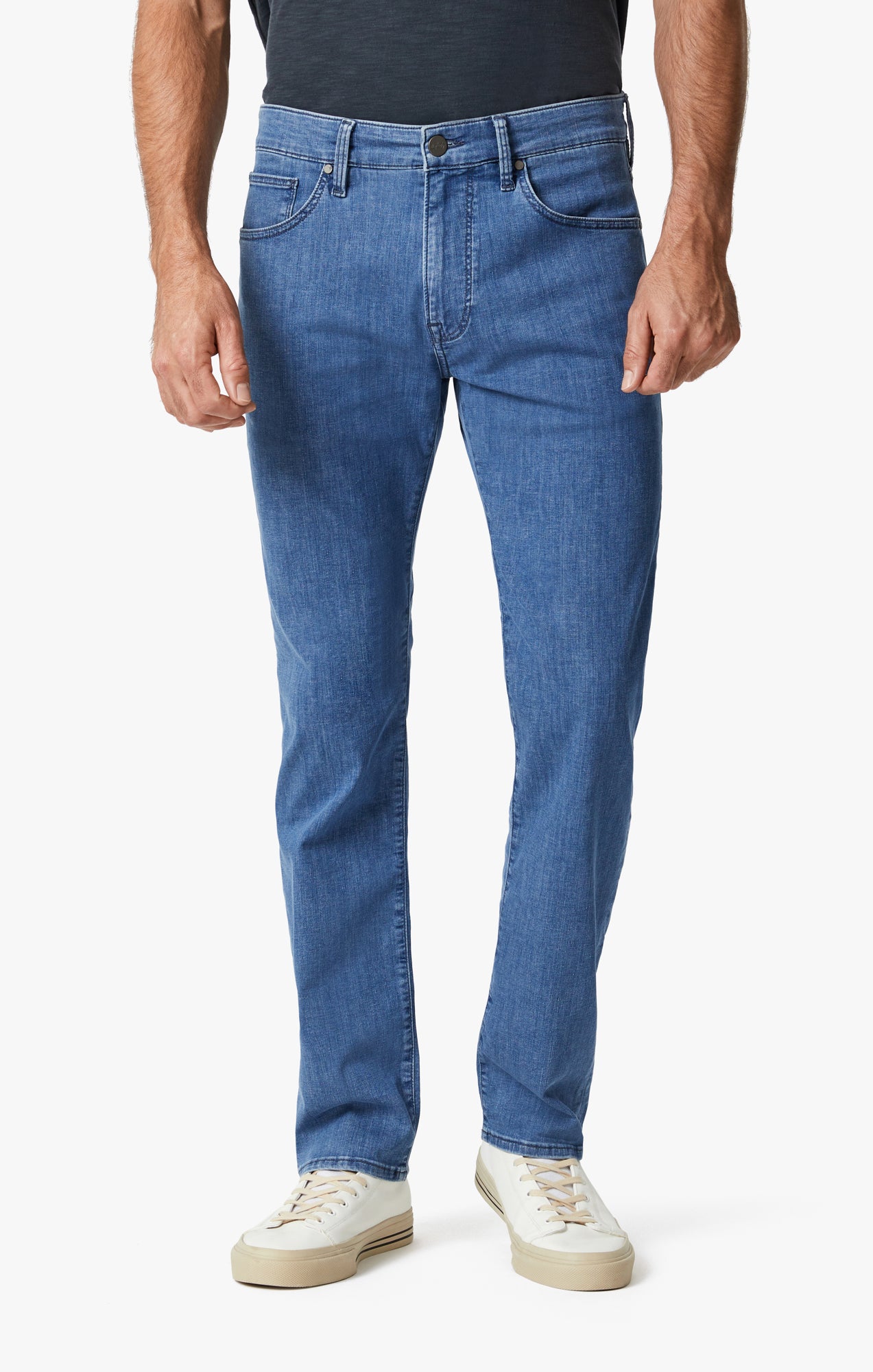 Cool Tapered Leg Jeans In Light Kona