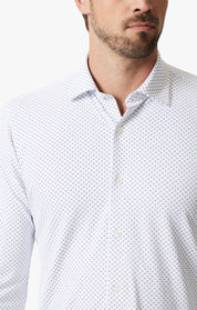 Diamond Dot Shirt In White