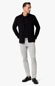 Courage Straight Leg Jeans In Light Grey Refined
