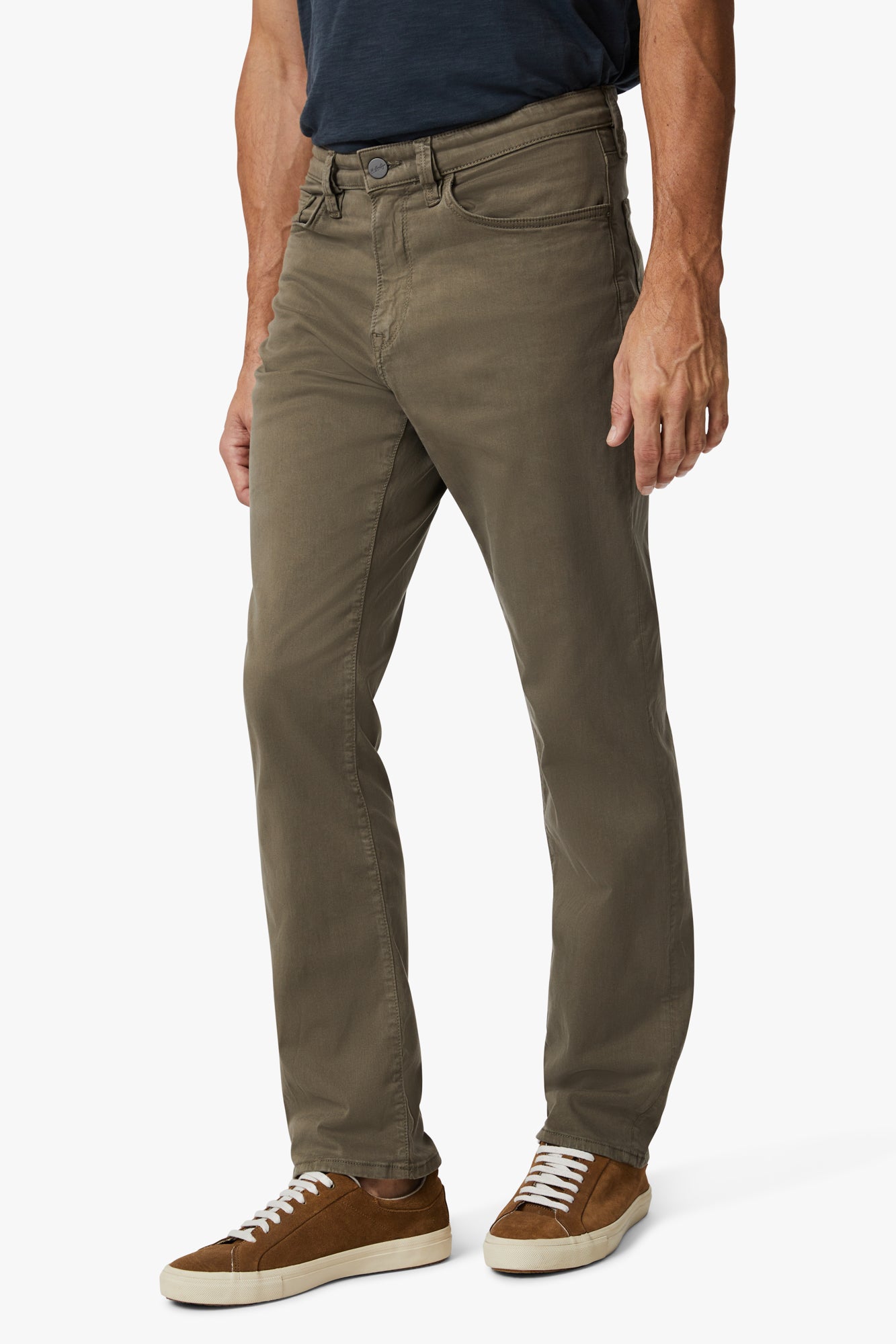 Charisma Relaxed Straight Leg Pants Canteen Twill