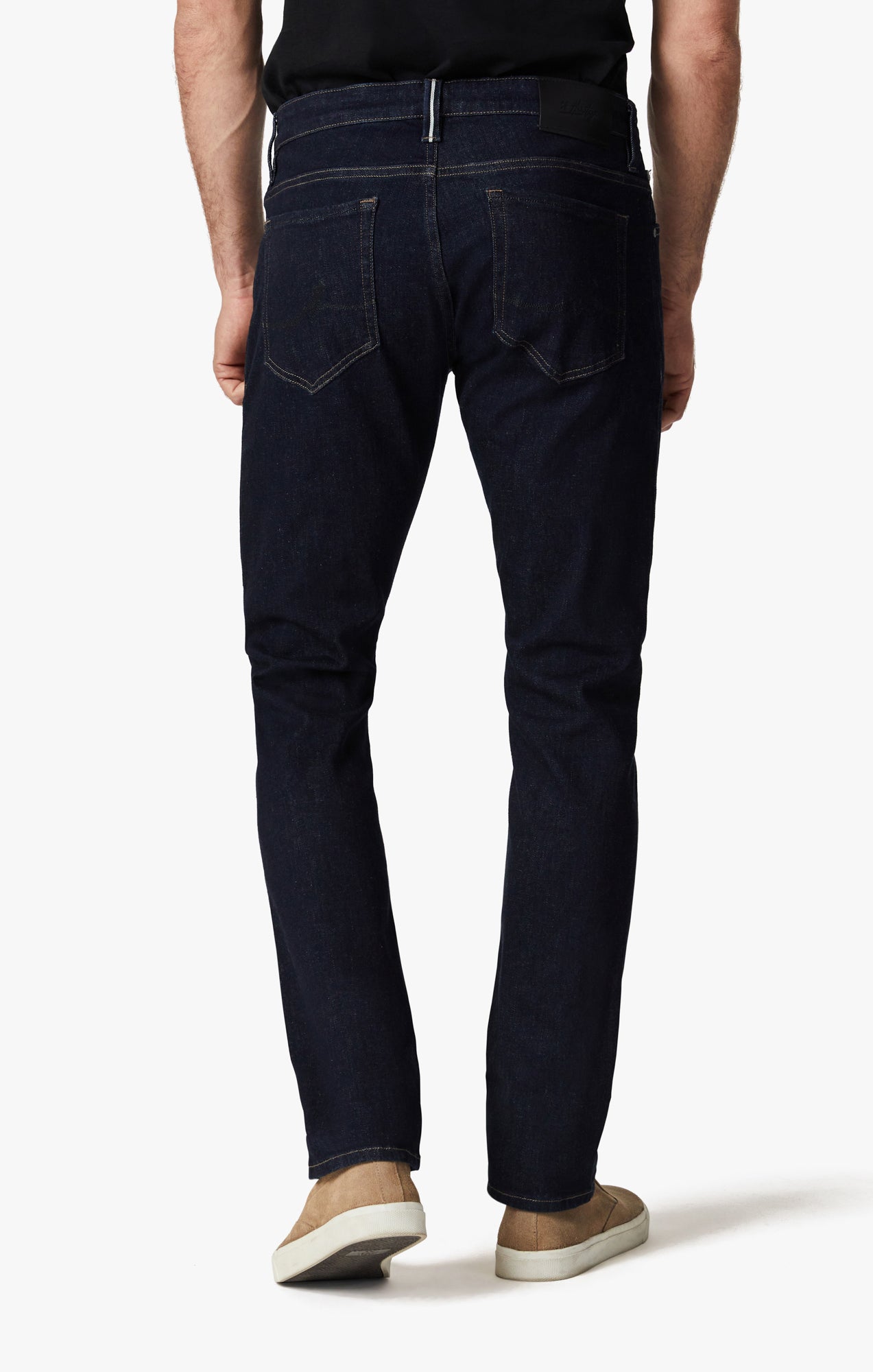 Cool Tapered Leg Jeans In Raw Selvedge