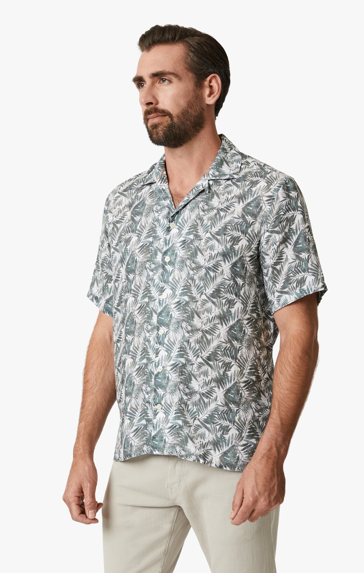 Jungle Short Sleeve Shirt In Green