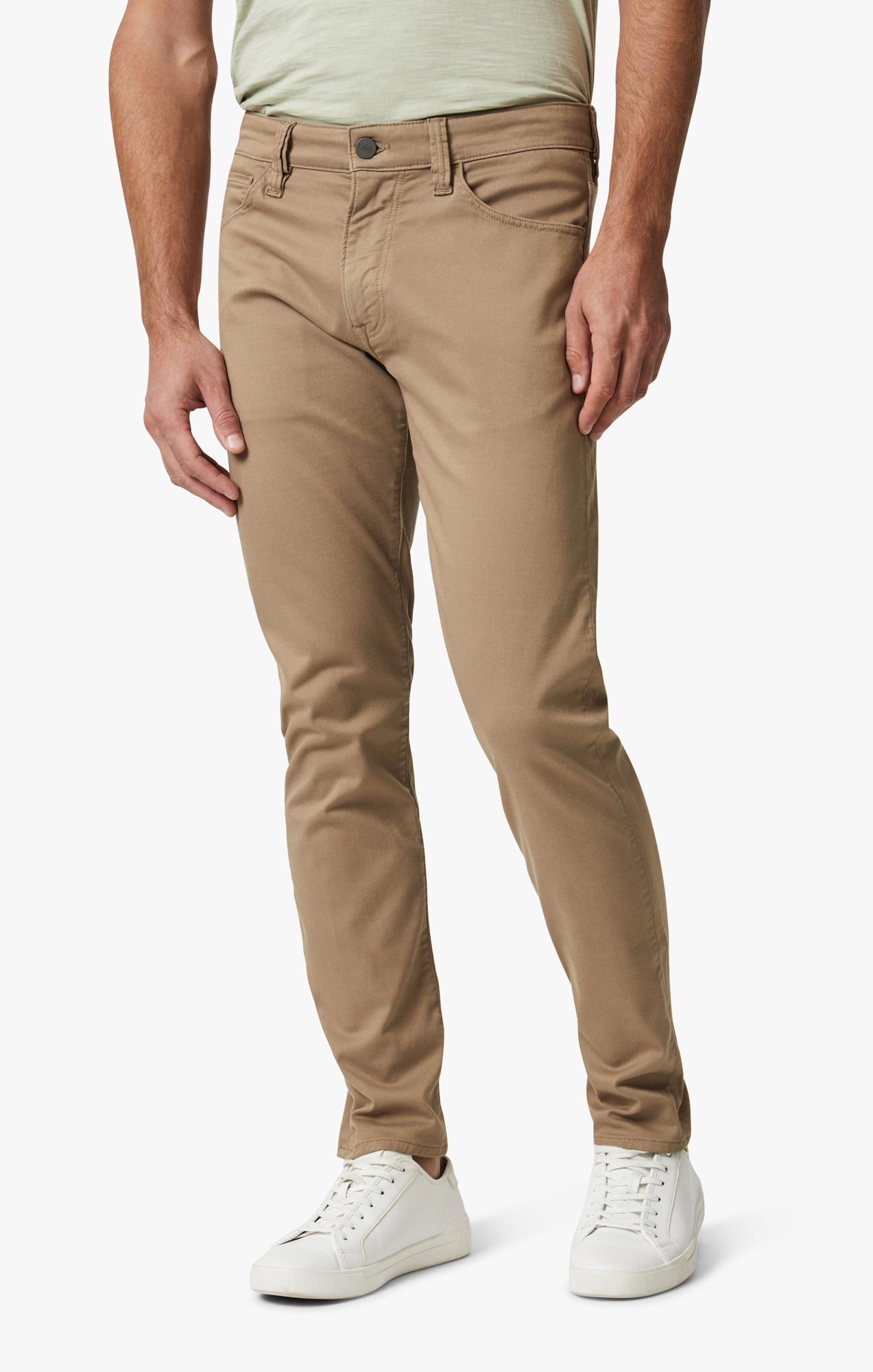 Cool Tapered Leg Pants In Khaki CoolMax