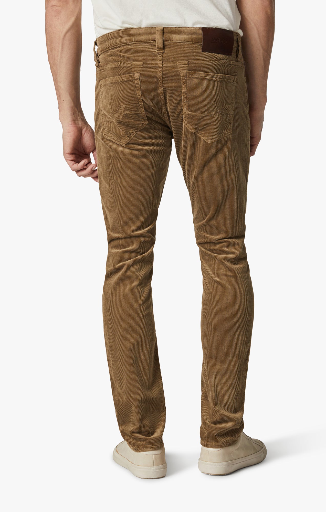 Cool Tapered Leg Pants In Tobacco Cord