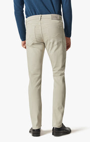 Cool Tapered Leg Pants In Stone Comfort