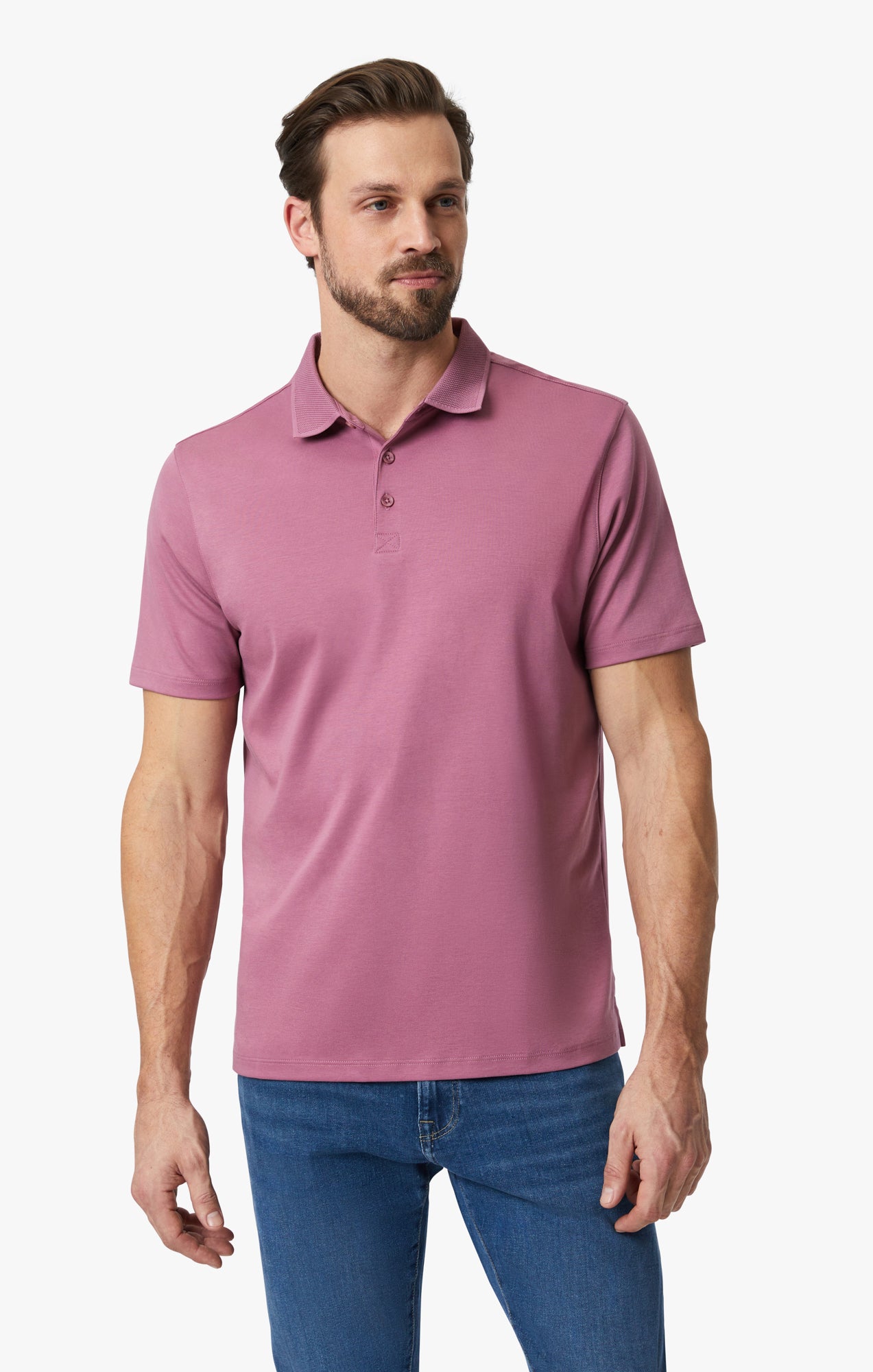 Polo T-Shirt In Rosewood