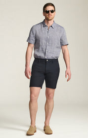 Arizona Shorts in Navy Commuter Luxe