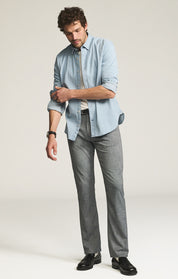Courage Straight Leg Pants in Navy Cross Twill