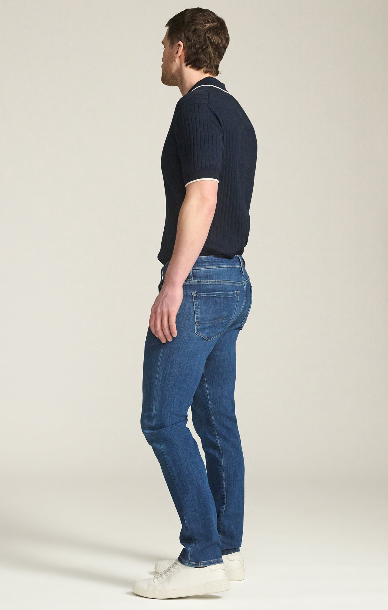 Cool Tapered Leg Jeans in Ocean Refined