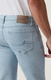 Cool Tapered Leg Jeans in Ice Blue Urban