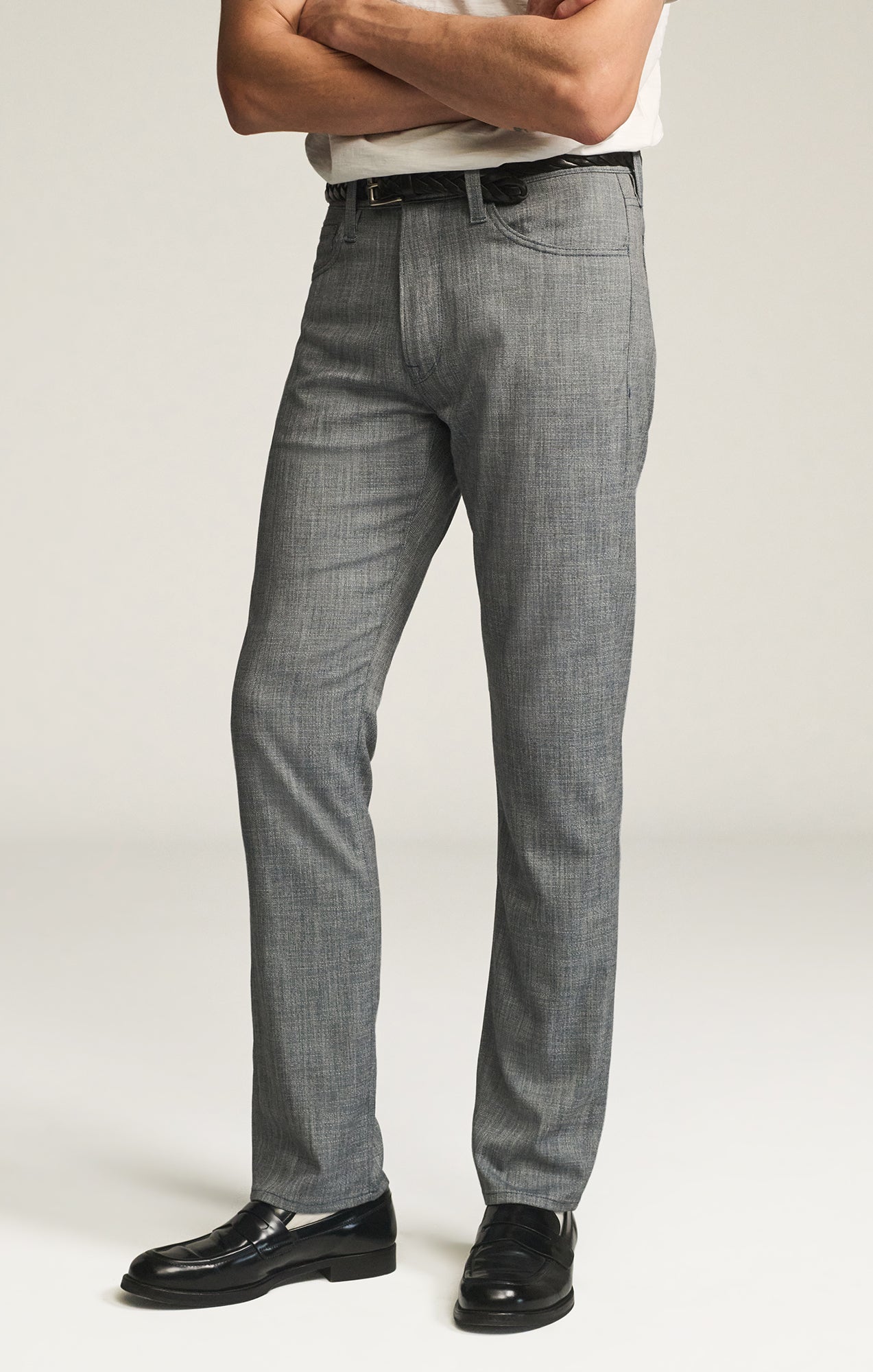 Courage Straight Leg Pants in Navy Cross Twill