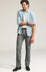 Courage Straight Leg Pants in Navy Cross Twill