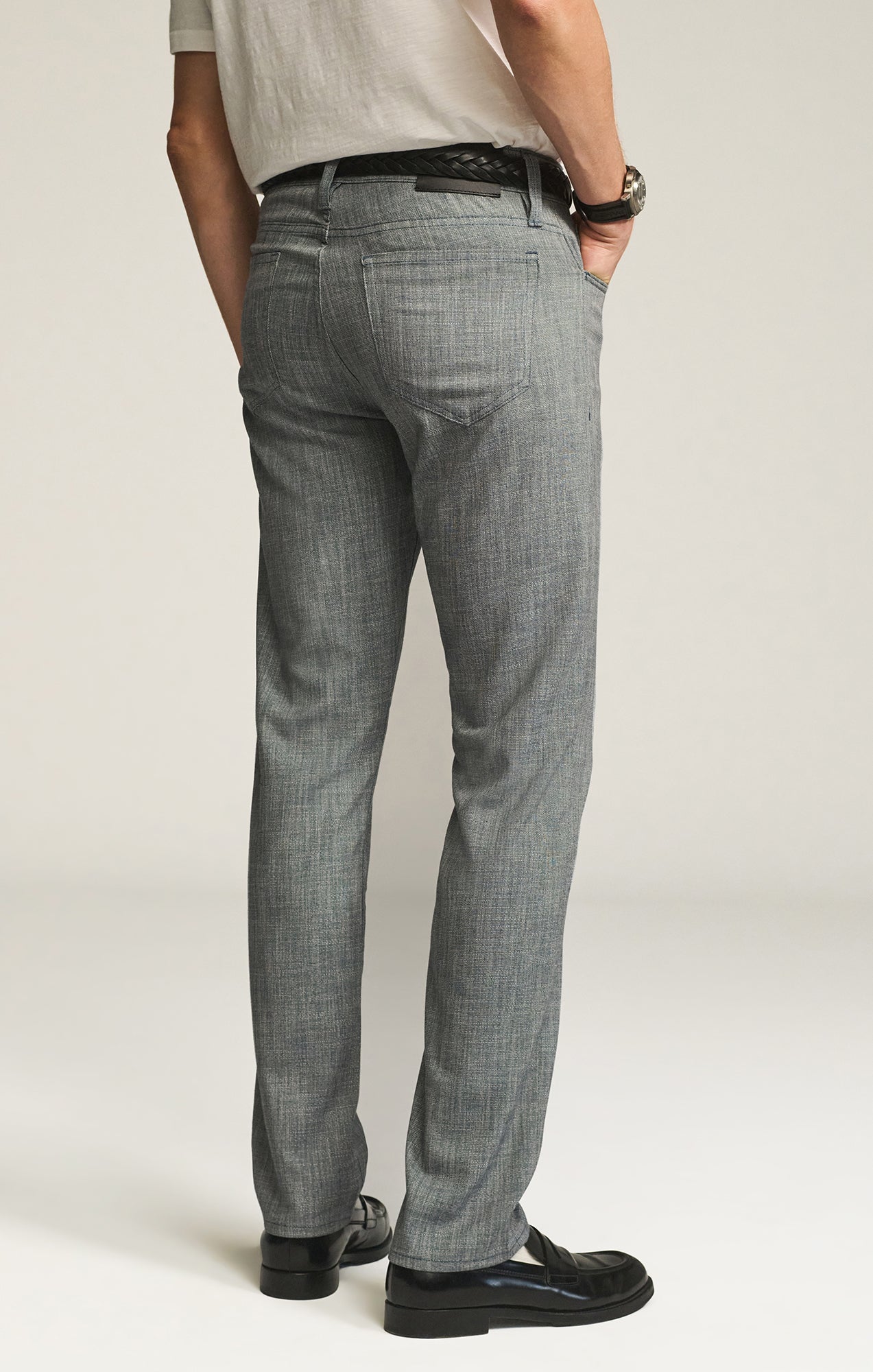 Courage Straight Leg Pants in Navy Cross Twill