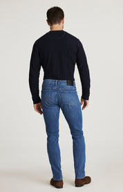 Cool Tapered Leg Jeans in Light Brushed Urban