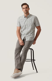 Courage Straight Leg Pants in Steel CoolMax