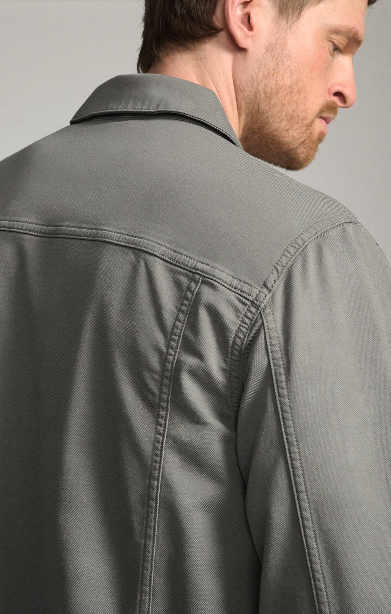 Bologna Jacket in Steel Coolmax