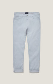 Cool Tapered Leg Pants in Stone Twill