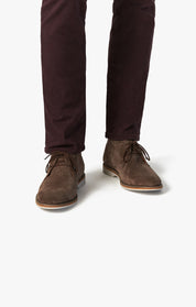 Cool Slim Leg Pants in Merlot Diagonal
