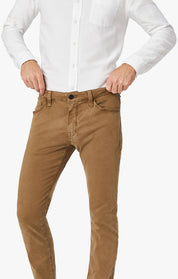 Cool Tapered Leg Pants In Tobacco Twill