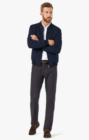 Courage Straight Leg Pants In Brown Houndstooth