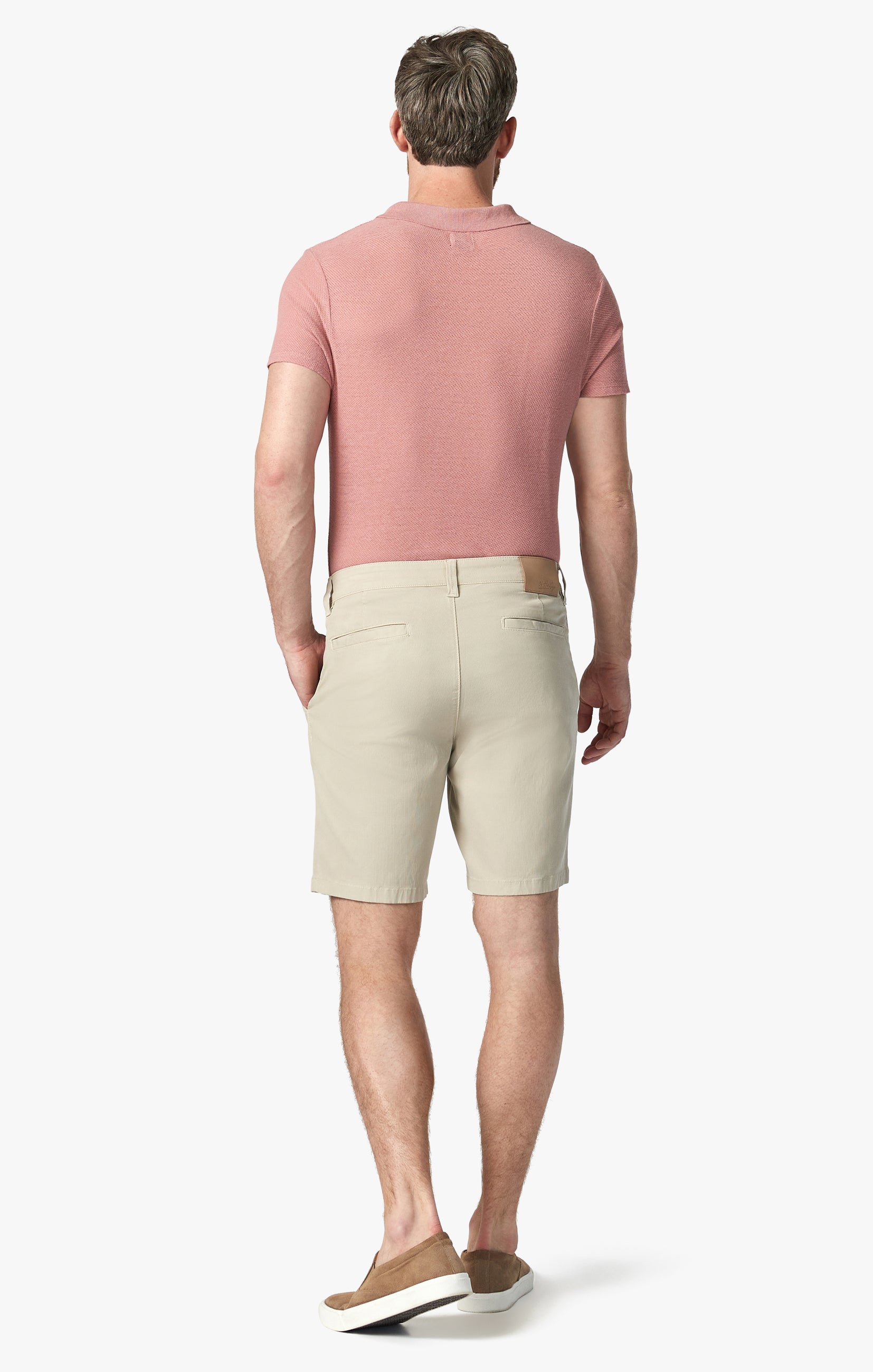 Arizona Slim Shorts in Stone Fine Touch