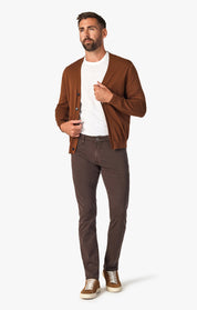 Courage Straight Leg Pants In Fudge Twill