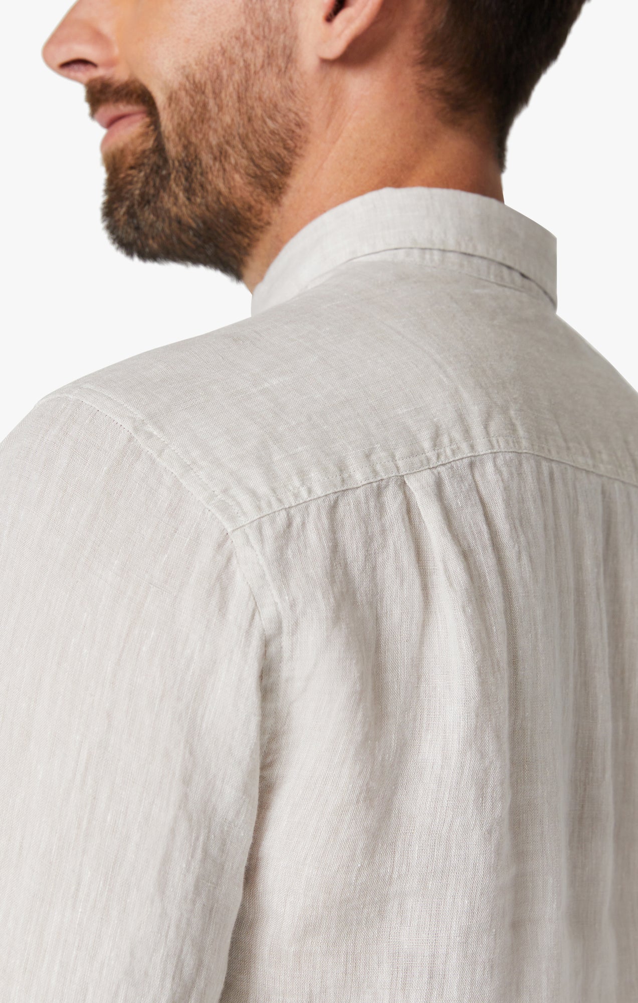 Linen Shirt in Simply Taupe Image 5
