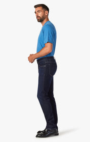 Courage Straight Leg Jeans In Deep Refined