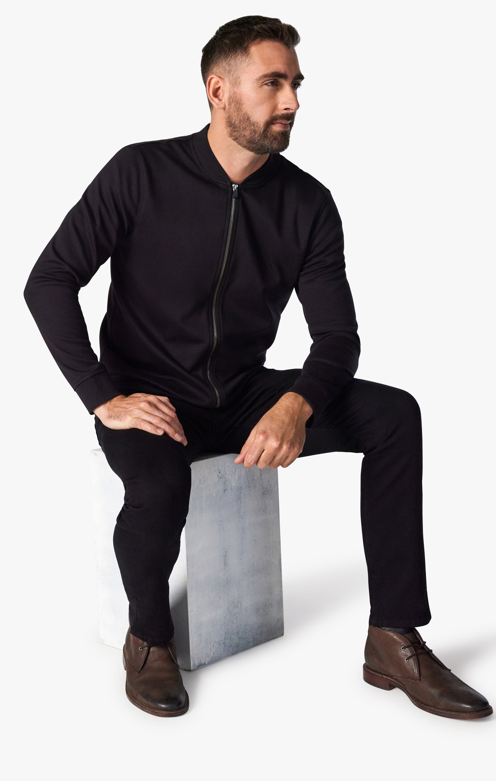 Cool Slim Leg Jeans in Black Vintage Comfort Image 2