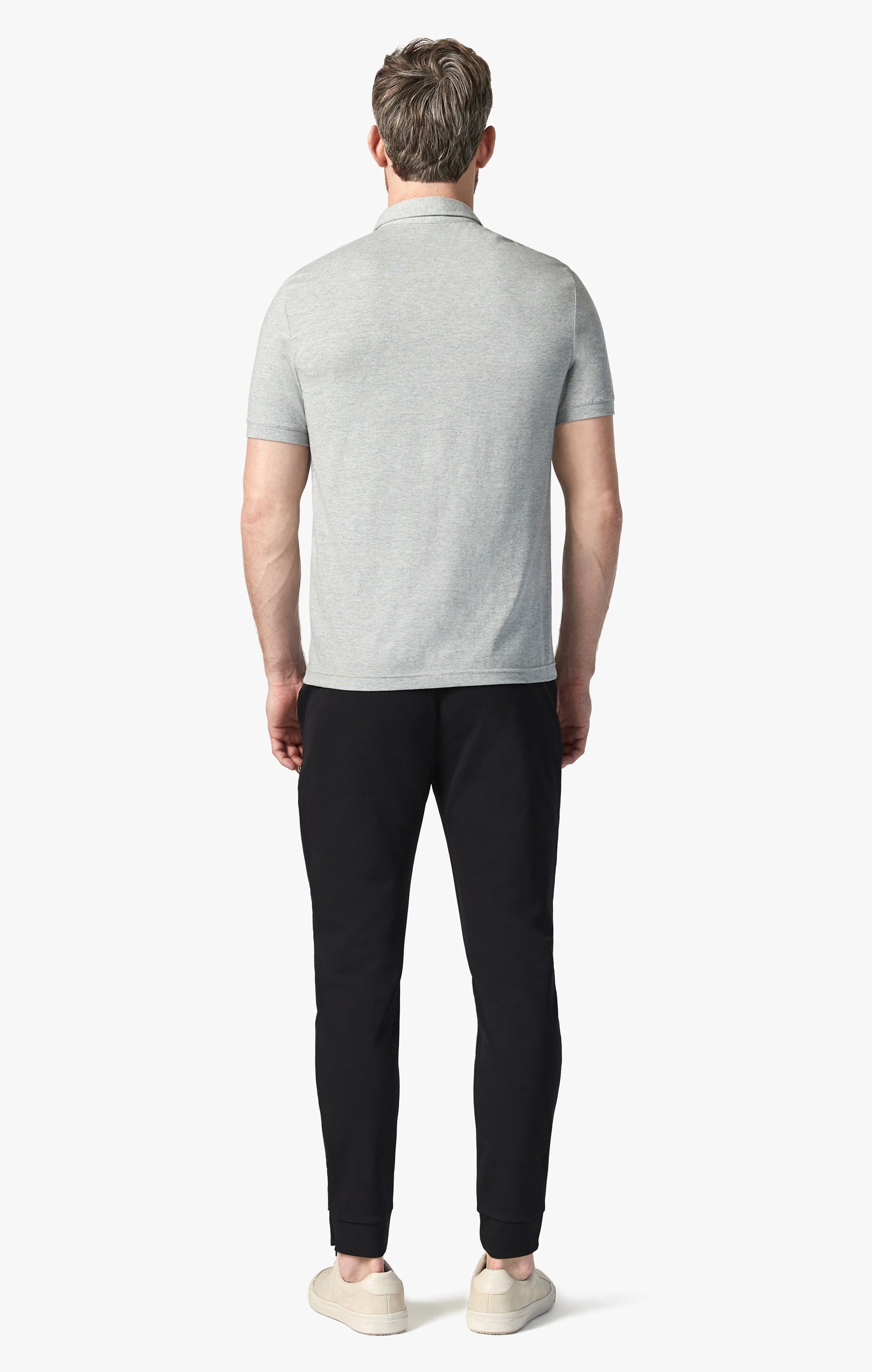 Camper Tapered Leg Jogger Pants In Black Sporty