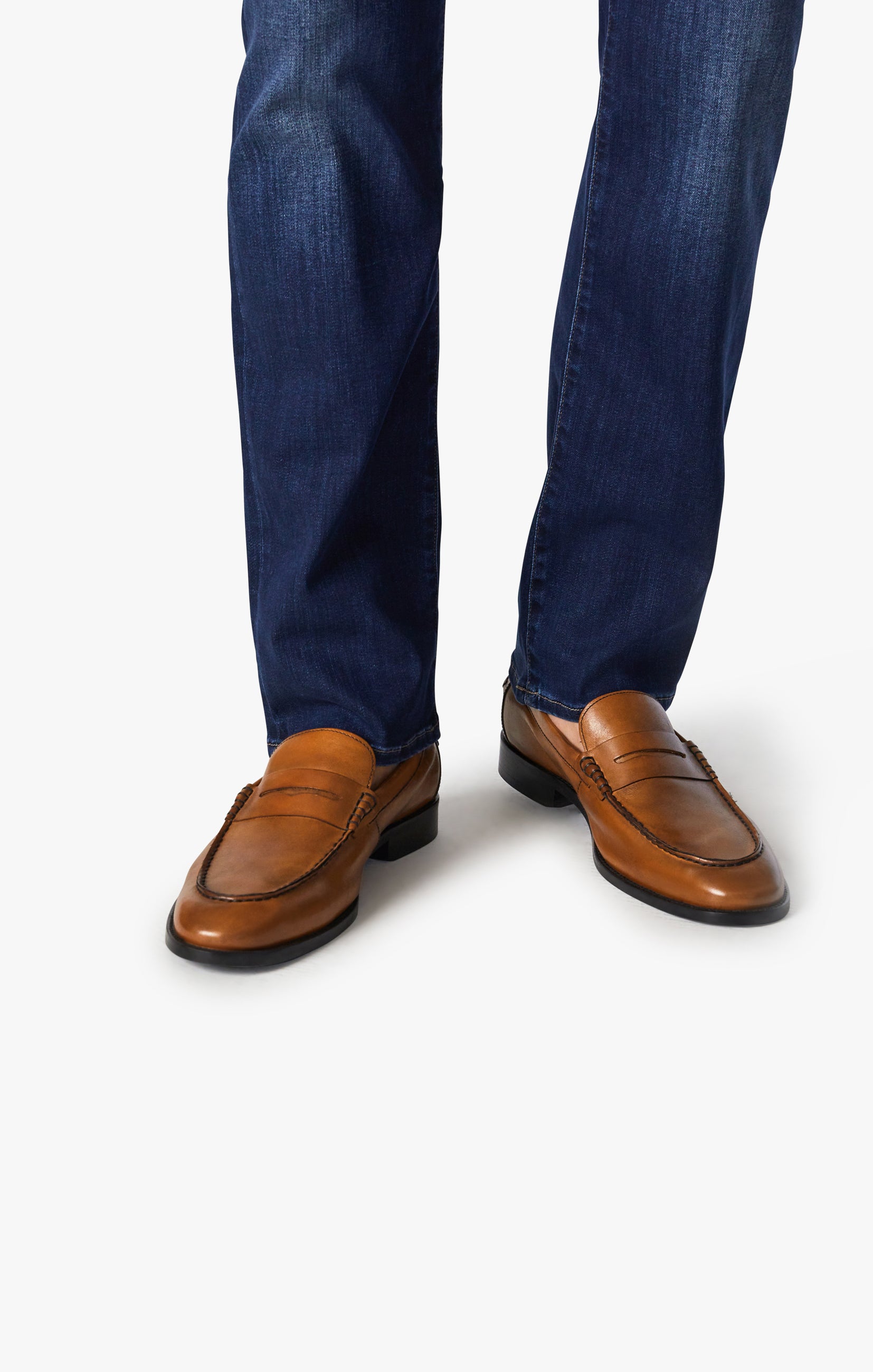 Courage Straight Leg Jeans in Deep Tencel