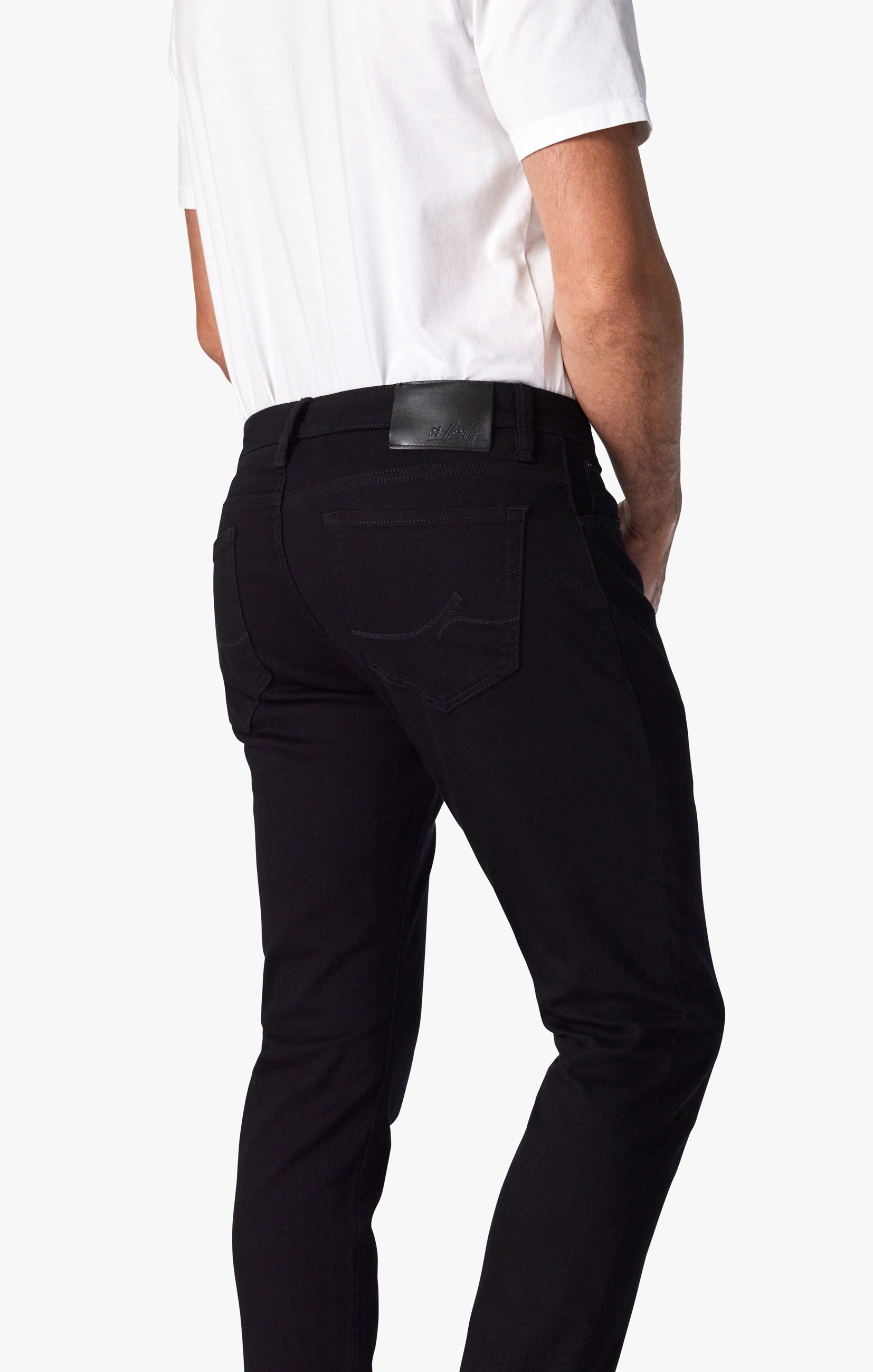 Cool Slim Leg Jeans in Black Vintage Comfort Image 5