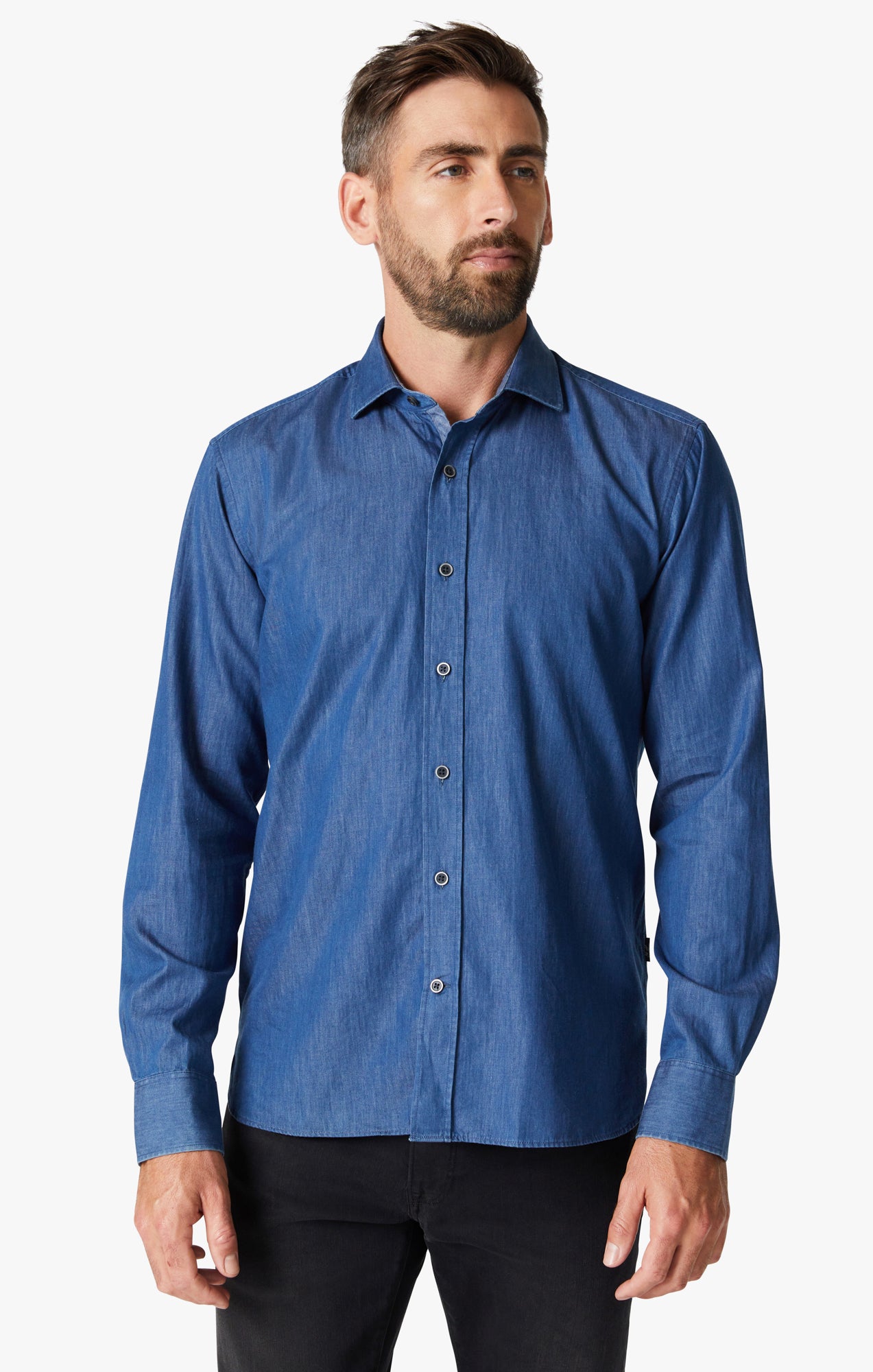 Rinse Denim Shirt in Rinse Denim