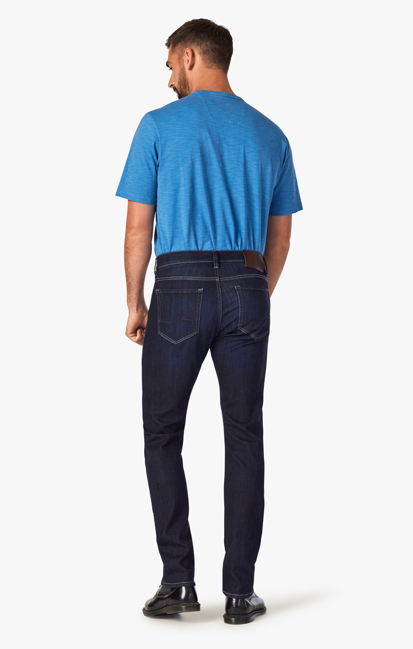 Courage Straight Leg Jeans In Deep Refined