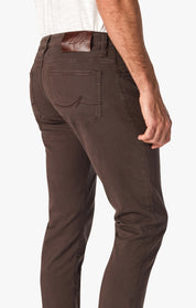 Courage Straight Leg Pants In Fudge Twill