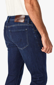 Courage Straight Leg Jeans In Dark Brushed Refined