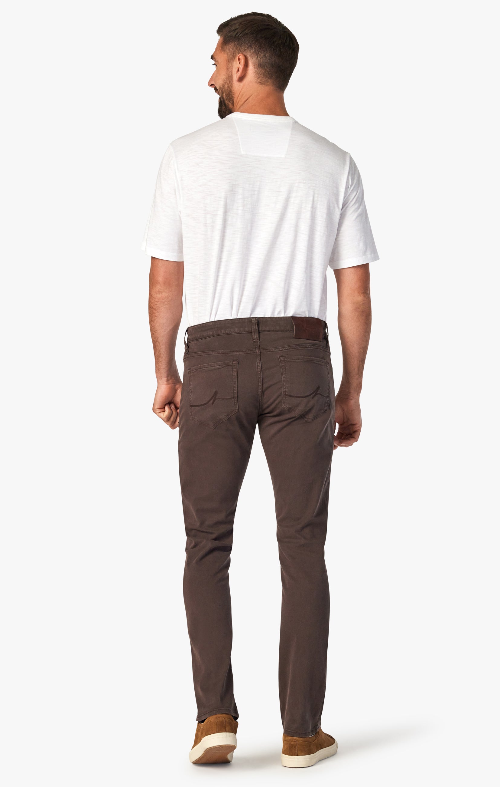 Courage Straight Leg Pants In Fudge Twill