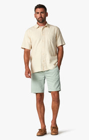 Nevada Shorts In Mint Soft Touch