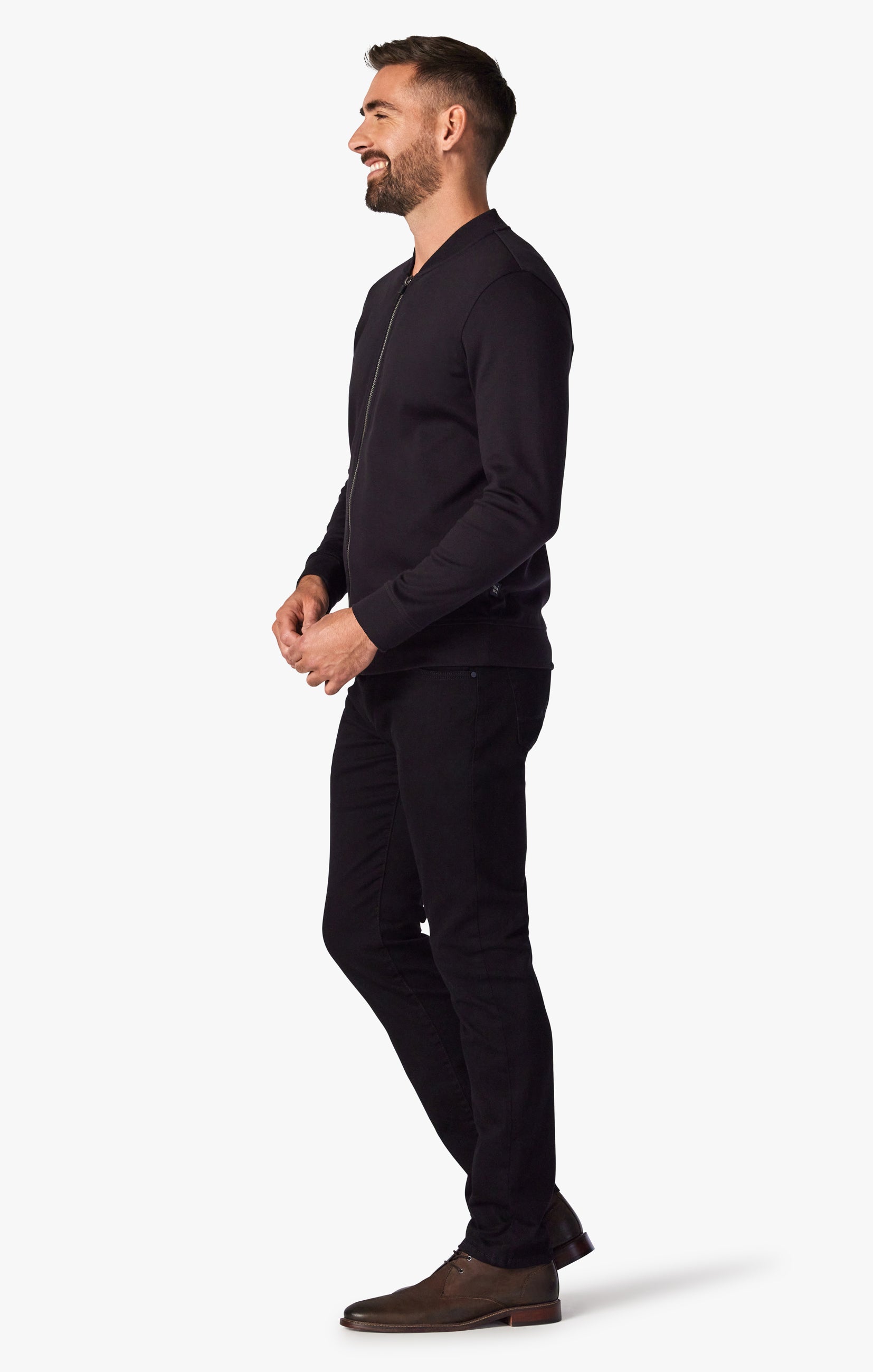 Cool Slim Leg Jeans in Black Vintage Comfort Image 3