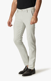 Verona Slim Leg Chino Pants In Stone High-Flyer