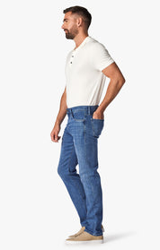 Courage Straight Leg Jeans In Mid Shaded Urban