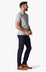 Verona Slim Leg Chino Pants In Navy High-Flyer