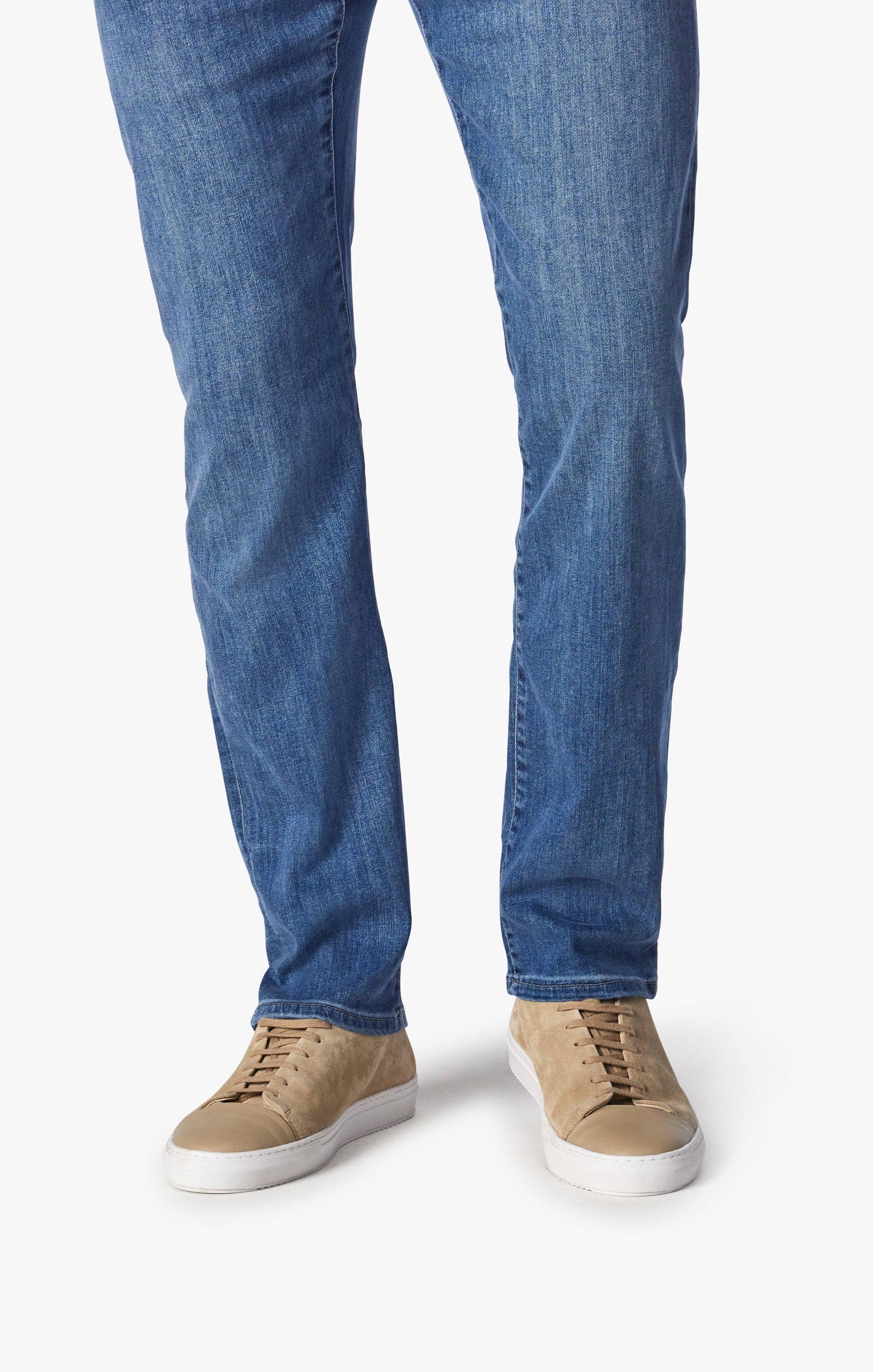 Courage Straight Leg Jeans In Mid Shaded Urban