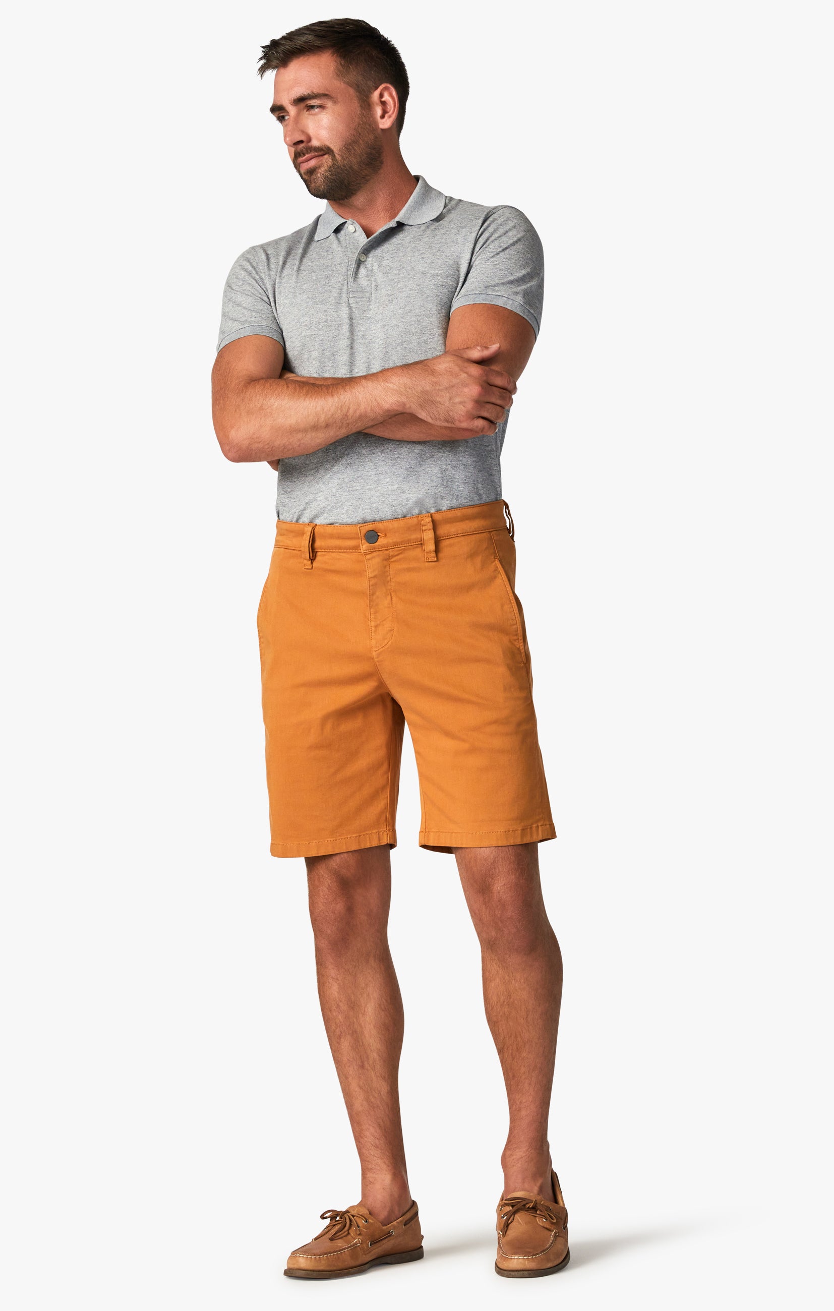 Nevada Shorts In Almond Twill