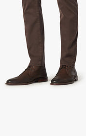 Cool Tapered Leg Pants In Fudge Twill