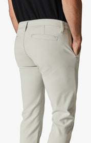 Verona Slim Leg Chino Pants In Stone High-Flyer