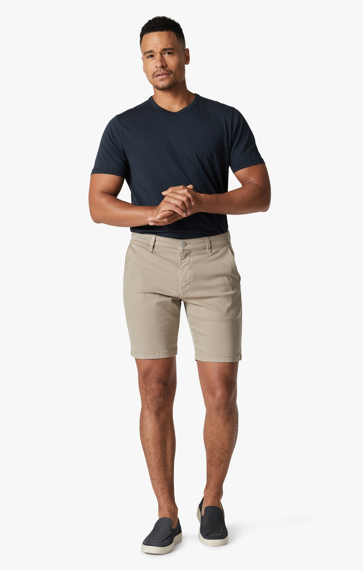 Arizona Shorts In Aluminum Soft Touch Image 1
